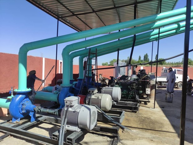 مشروع إعادة تأهيل جمعية اللايذ الزراعية في بلدة الكشكية 